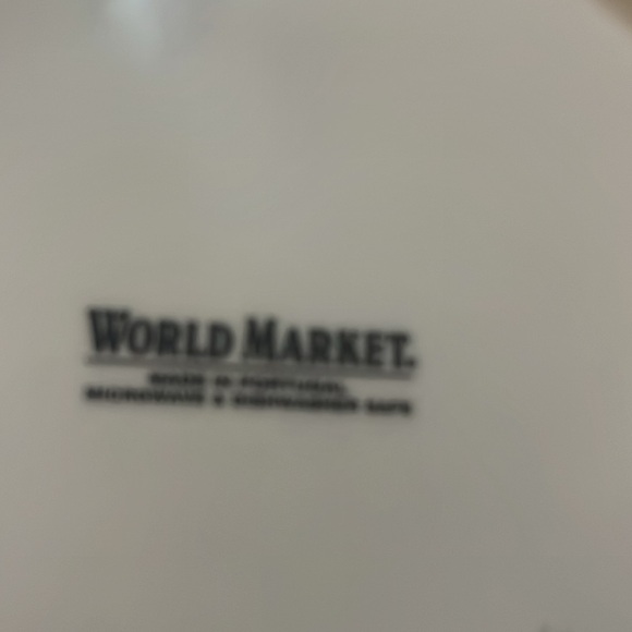 ⚠️ World Market Voyage Elephant Earthen ware plate - Picture 2 of 3